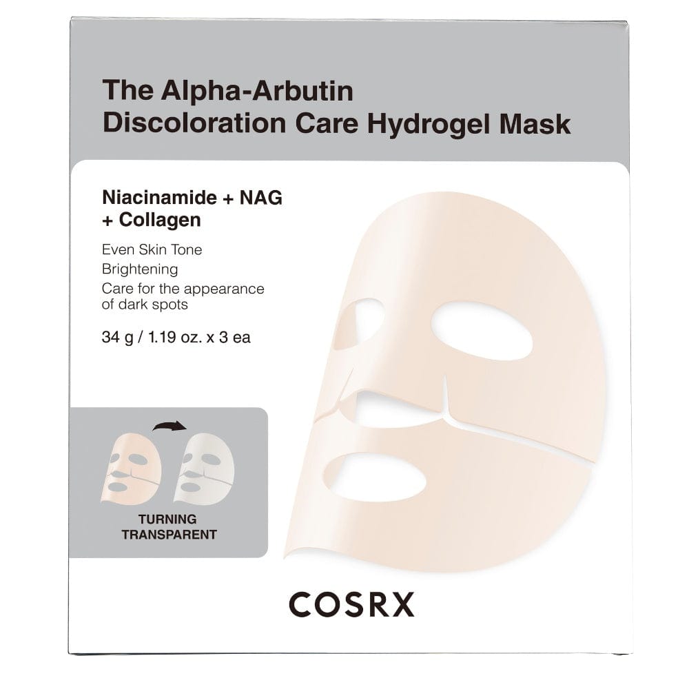 COSRX The Alpha-Arbutin Discoloration Care Hydrogel Mask