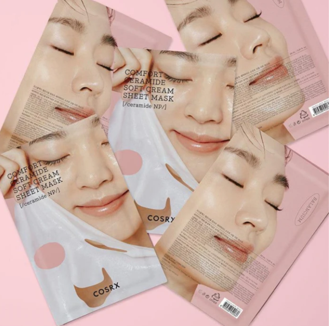 COSRX Balancium Comfort Ceramide Soft Cream Sheet Mask