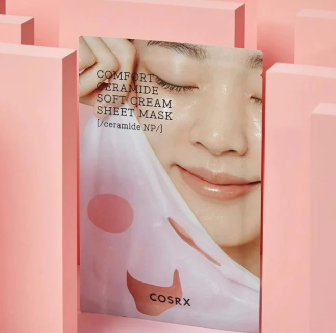 COSRX Balancium Comfort Ceramide Soft Cream Sheet Mask