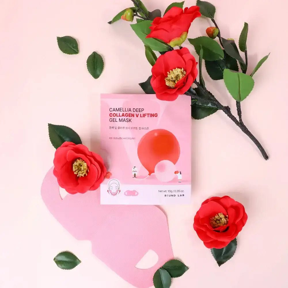 Round Lab CAMELLIA DEEP COLLAGEN V LIFTING GEL MASK 1 PC