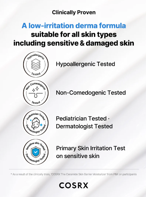 COSRX The Ceramide Skin Barrier Moisturizer