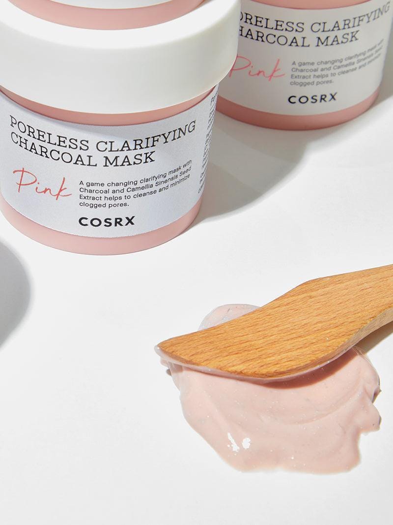 COSRX Poreless Clarifying Charcoal Mask Pink