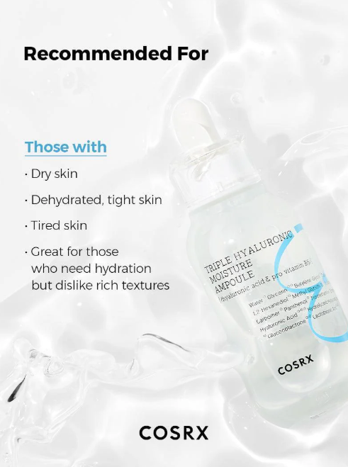 COSRX Hydrium Triple Hyaluronic Moisture Ampoule
