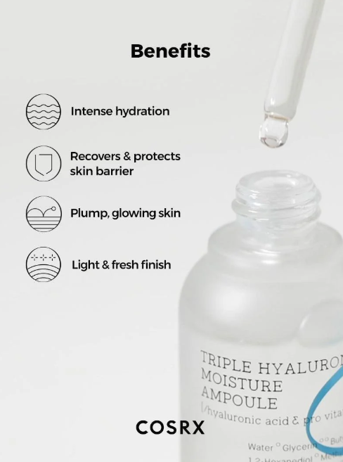COSRX Hydrium Triple Hyaluronic Moisture Ampoule