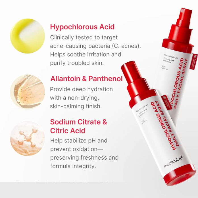 Medicube Hypochlorous Acid Daily Facial Spray