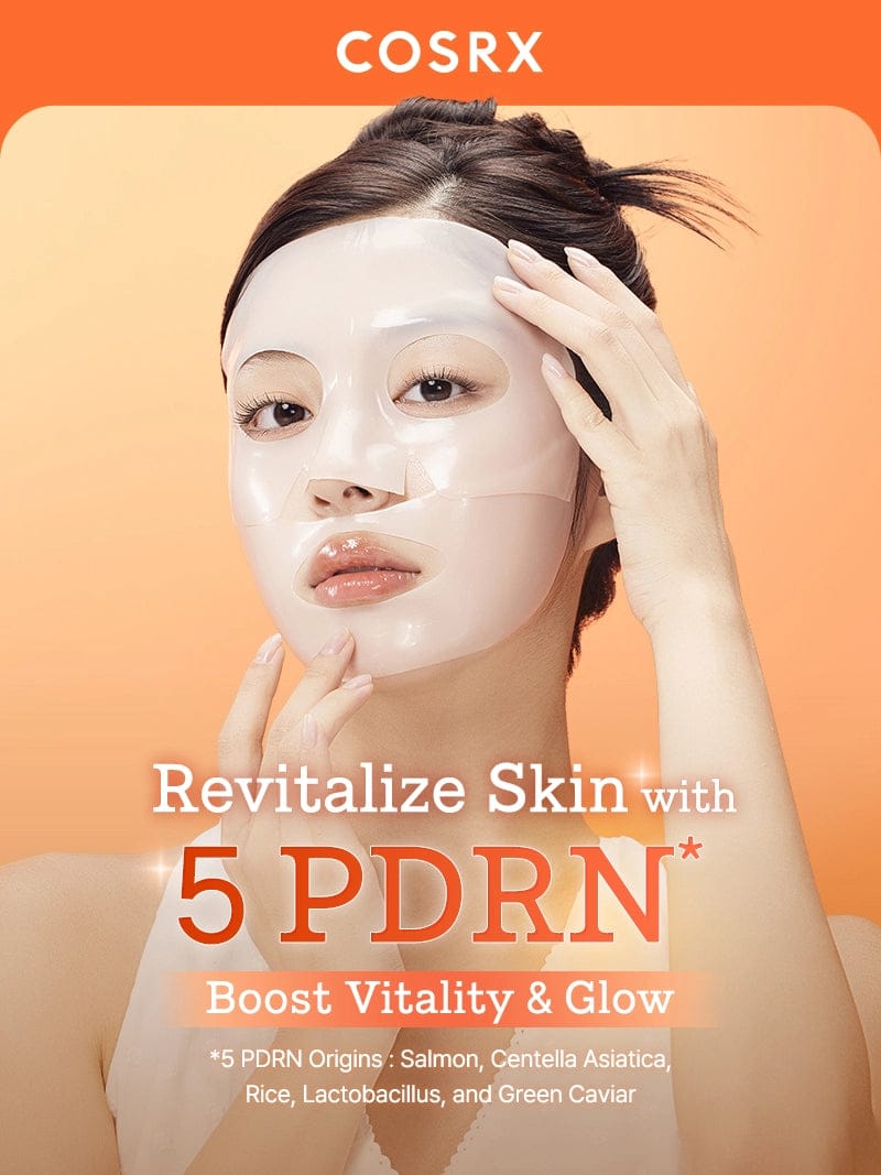 COSRX 5 PDRN Hyaluronic Acid Vital Hydrating Hydrogel Mask - 1 BOX
