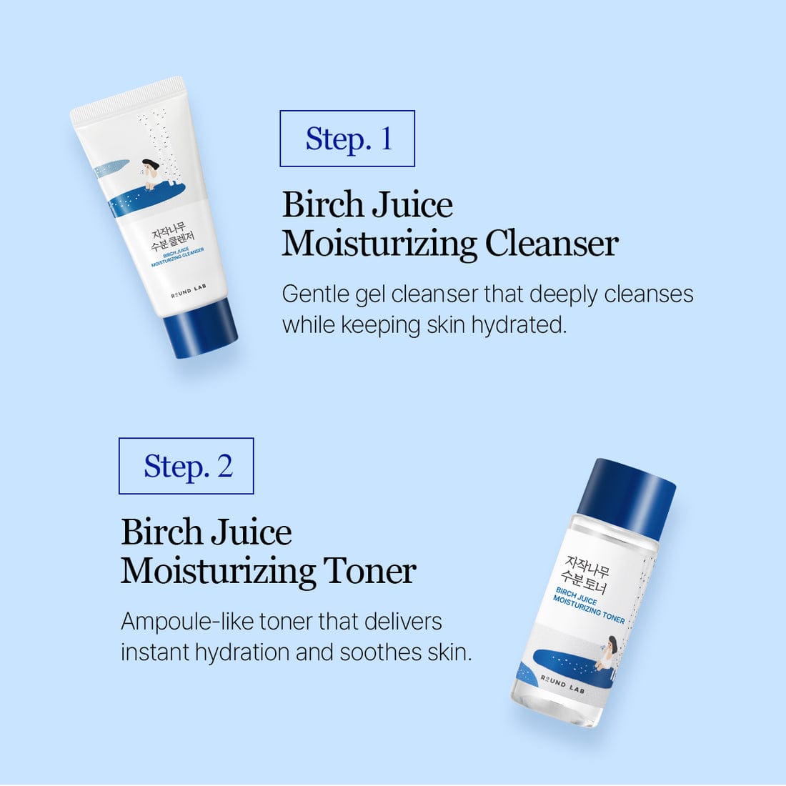 Round Lab Birch Juice Trial Kit