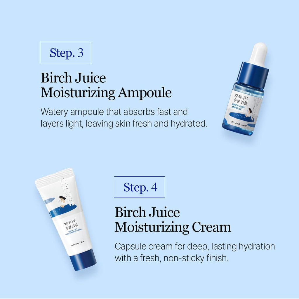 Round Lab Birch Juice Trial Kit