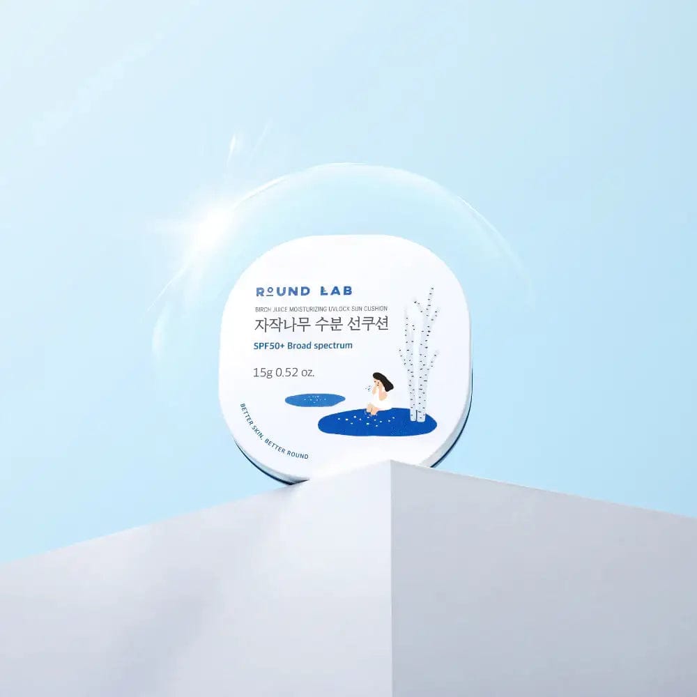 Round Lab Birch Juice Moisturizing Sun Cushion SPF 50+ PA++++