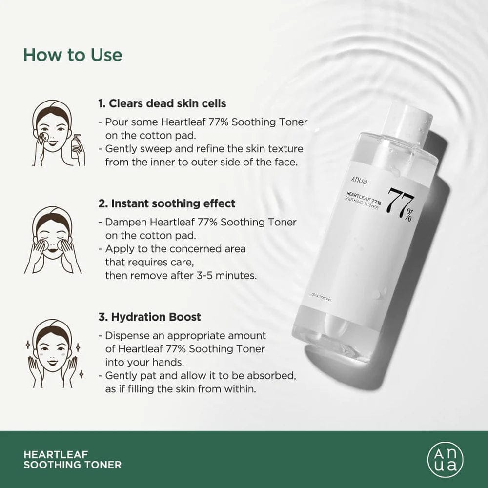 Anua HeartLeaf 77% Soothing Toner