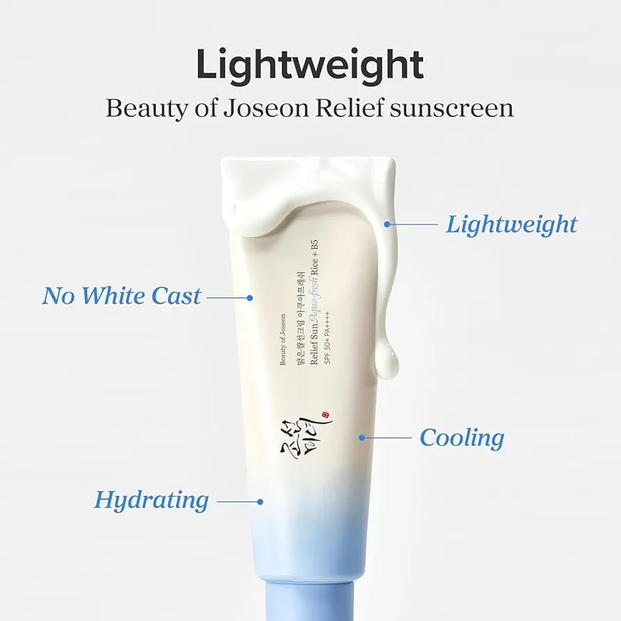Beauty of Joseon Relief Sun Aqua Fresh Rice + B5 (SPF50+ PA++++)