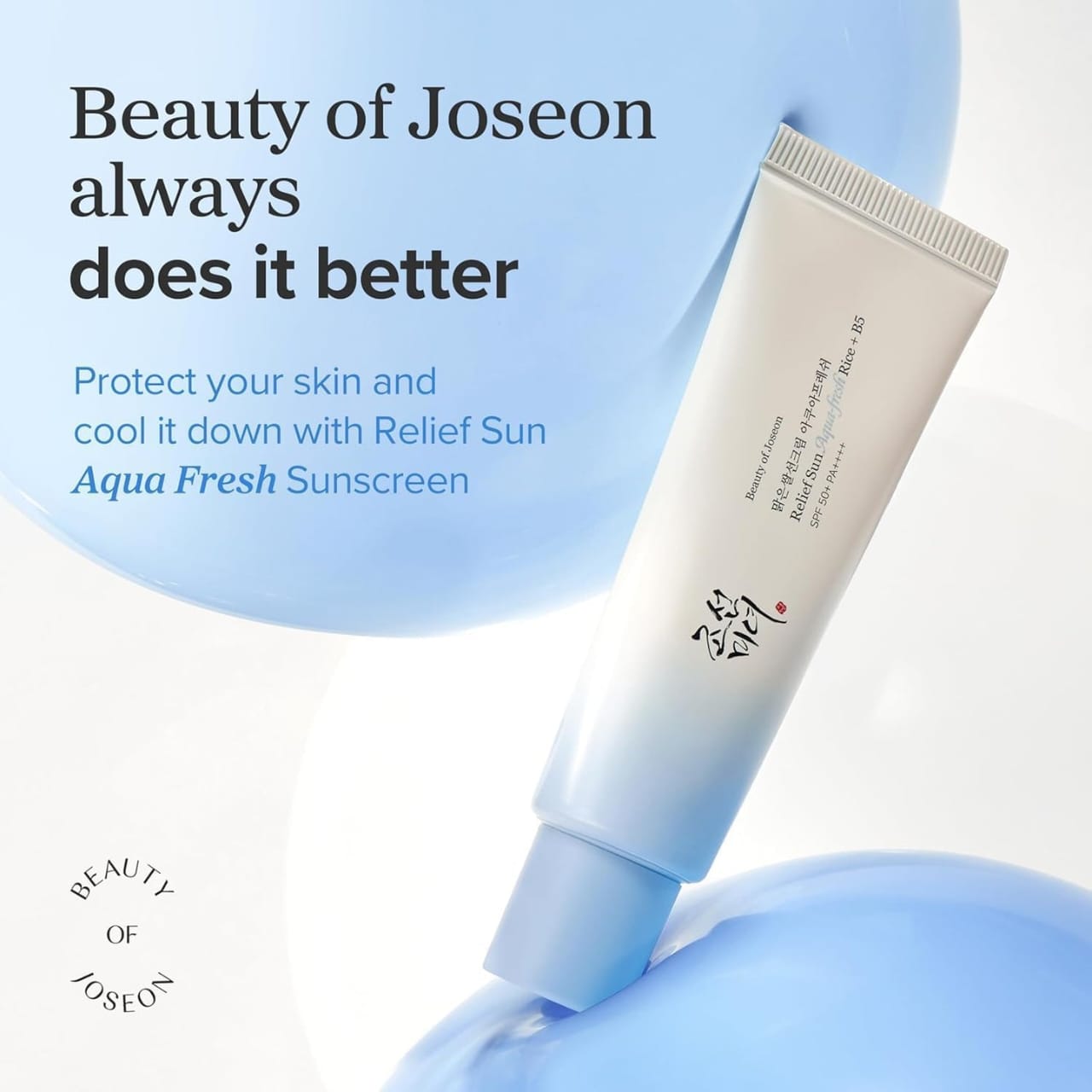 Beauty of Joseon Relief Sun Aqua Fresh Rice + B5 (SPF50+ PA++++)