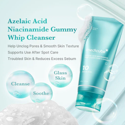 Medicube Azelaic Acid Niacinamide Deep Clean Foam Cleanser