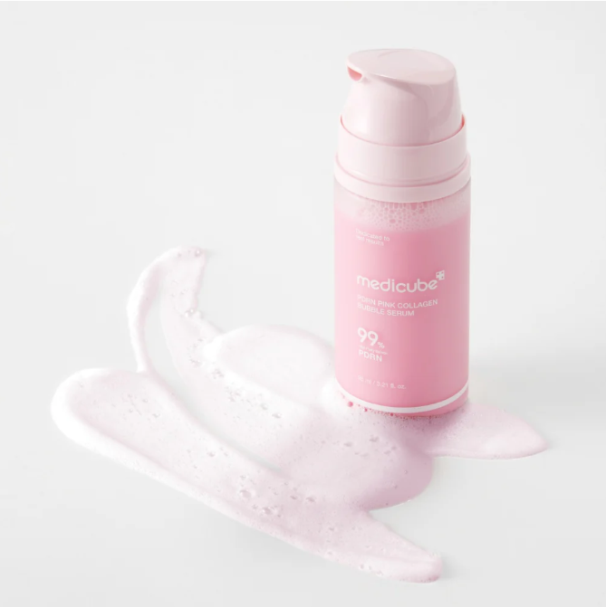 Medicube PDRN Pink Collagen Bubble Serum