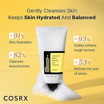 COSRX Advanced Snail Mucin Gel Cleanser