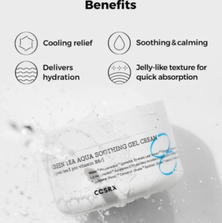 COSRX Hydrium Green Tea Aqua Soothing Gel Cream