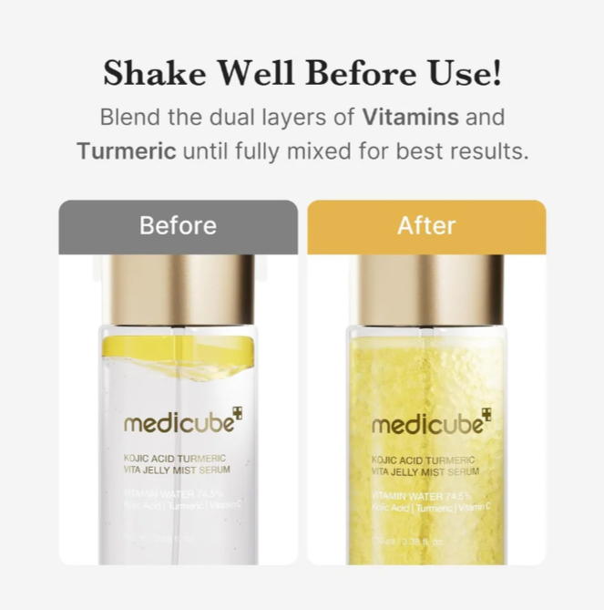 Medicube Kojic Acid Turmeric Vita Jelly Mist Serum
