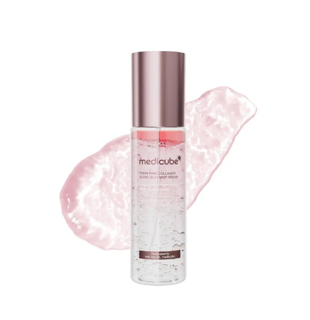 Medicube PDRN Pink Collagen Glow Jelly Mist Serum