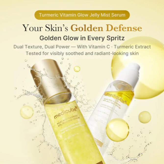 Medicube Kojic Acid Turmeric Vita Jelly Mist Serum