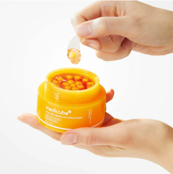 Medicube Kojic Acid Turmeric Vita Capsule Cream