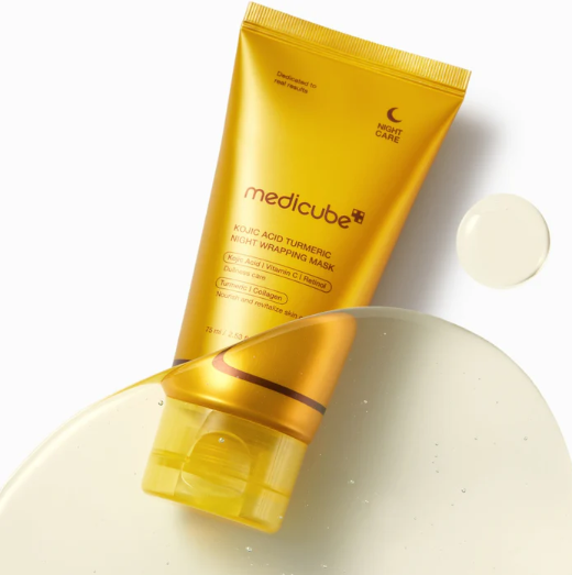Medicube Kojic Acid Turmeric Night Wrapping Mask