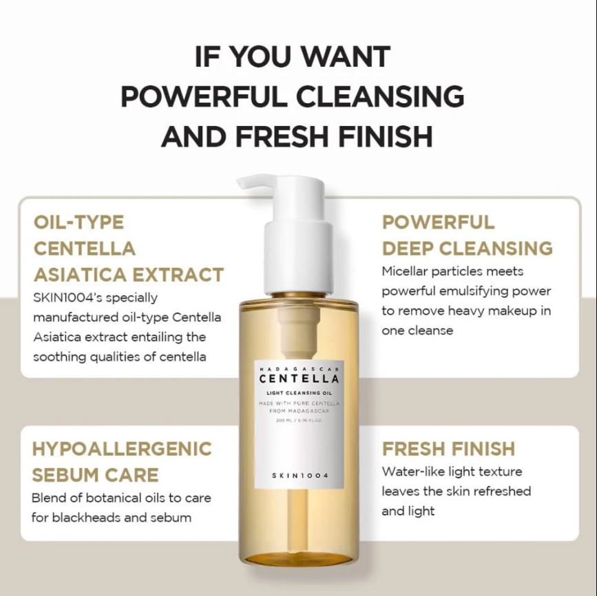 Centella Light Cleansing Oil