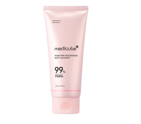 Medicube PDRN Pink Niacinamide Whip Cleanser (120g)