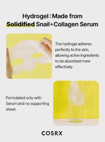 COSRX Advanced Snail Mucin Glass Glow Hydrogel Mask