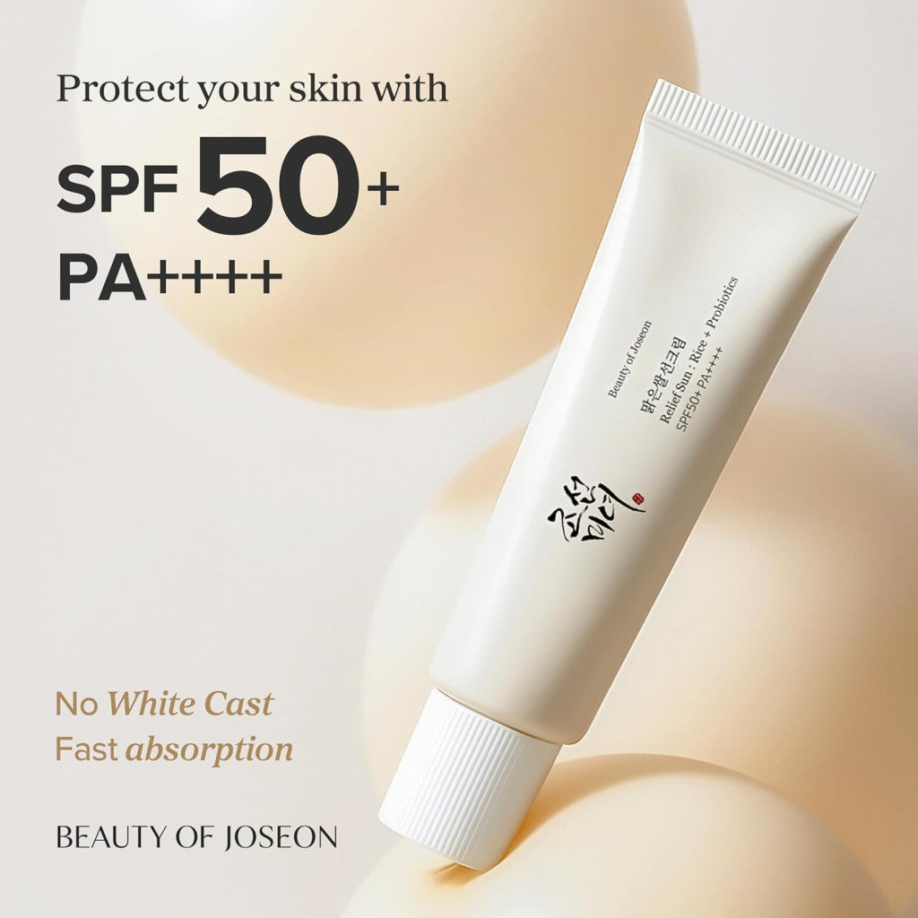 Beauty of Joseon Relief Sun: Rice + Probiotics (SPF50+ PA++++)