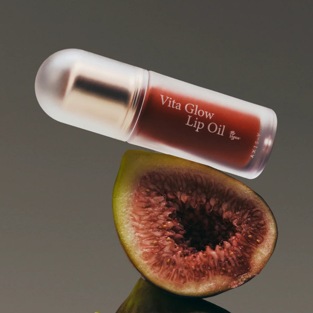 AXIS-Y Vita Glow Lip Oil – Cozy Fig 4.5g