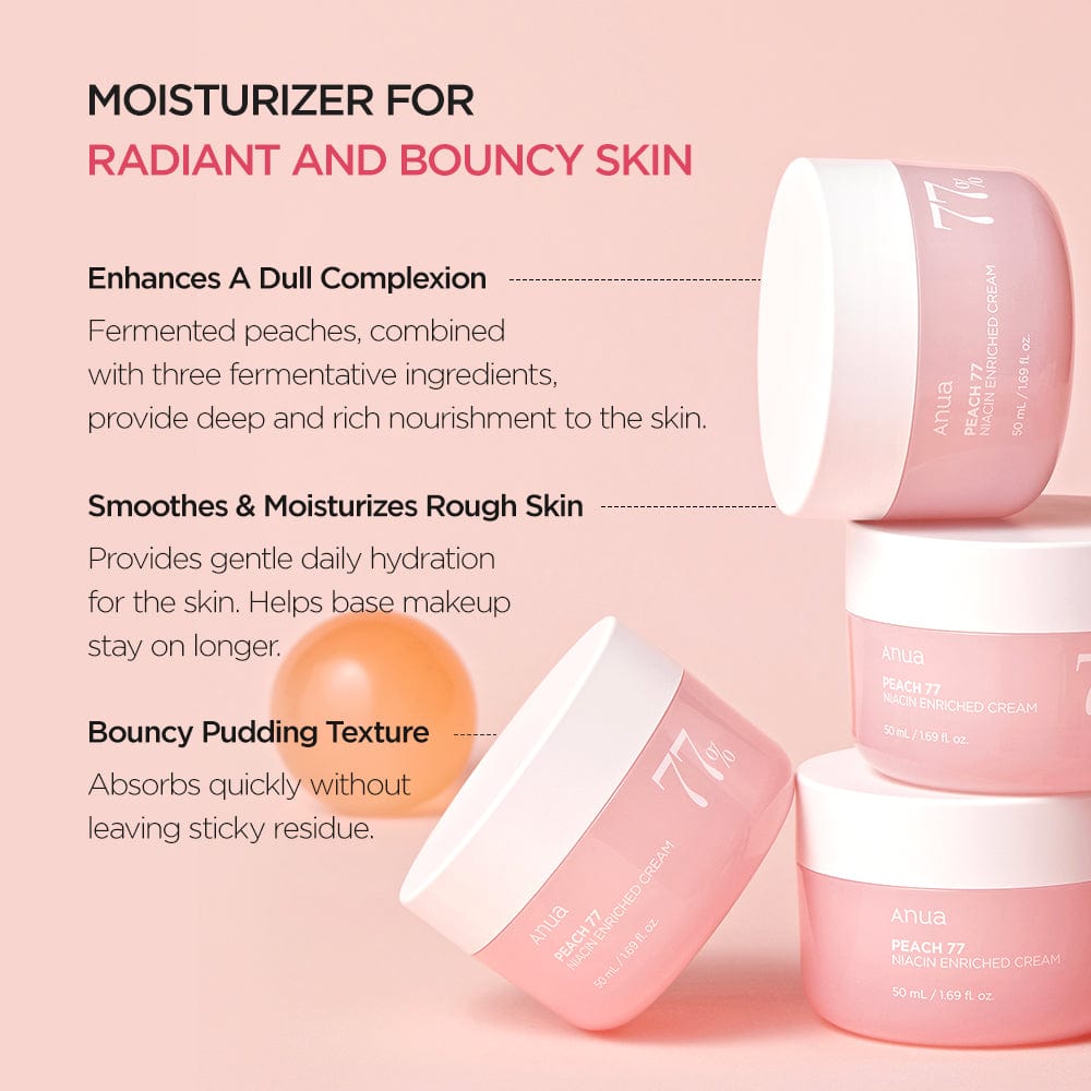 ANUA Peach 77 Niacin Enriched Cream 50ml