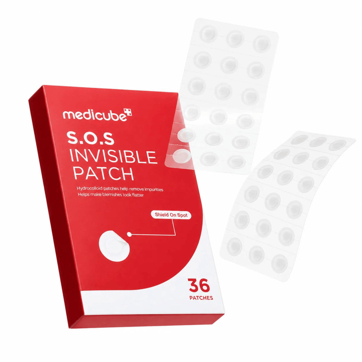 SOS INVISIBLE PATCH 36PCS