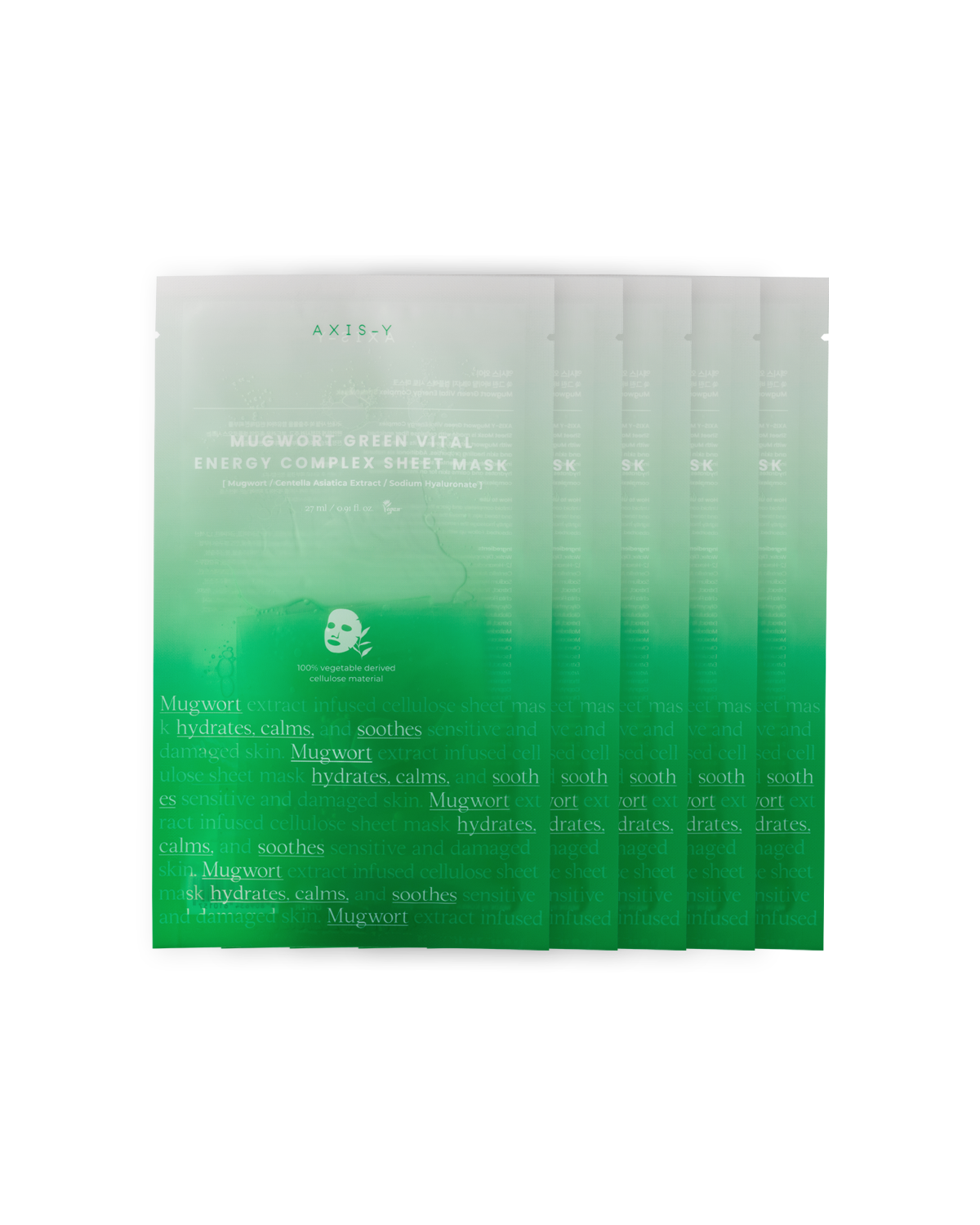 AXIS-Y Mugwort Green Vital Energy Complex Sheet Mask
