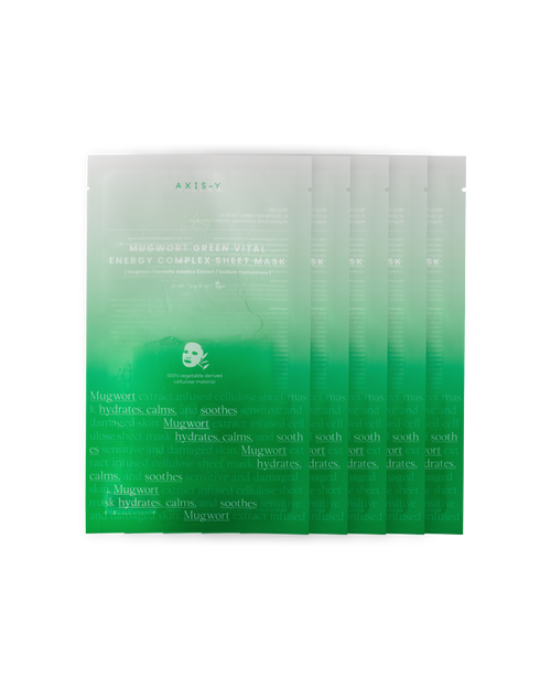AXIS-Y Mugwort Green Vital Energy Complex Sheet Mask
