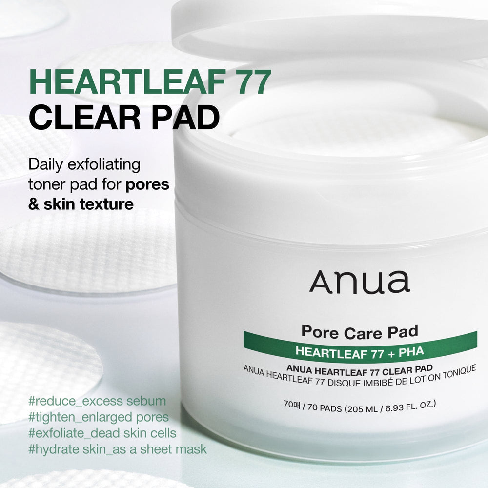 ANUA HEARTLEAF 77% TONER PAD
