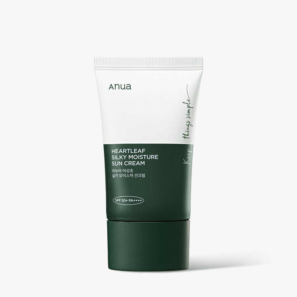 ANUA Heartleaf Silky Moisture Sun Cream