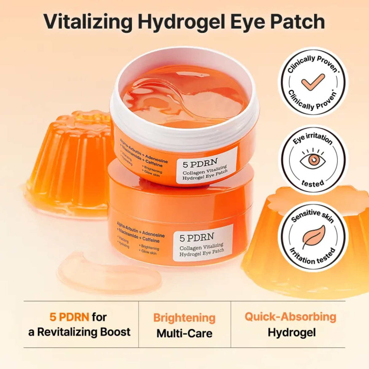 COSRX 5 PDRN Collagen Vitalizing Hydrogel Eye Patch