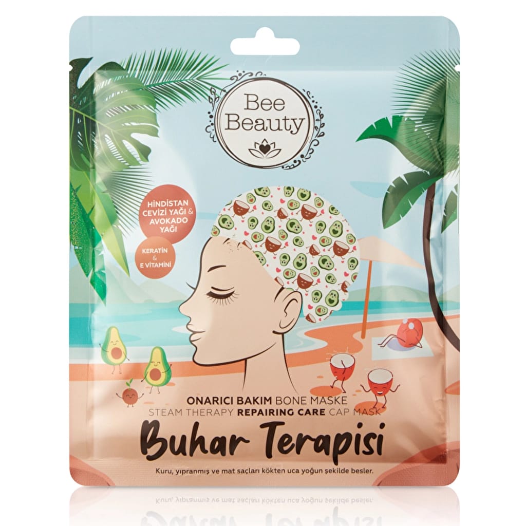 Bee Beauty Steam Therapy Repairing Care Bonnet Mask