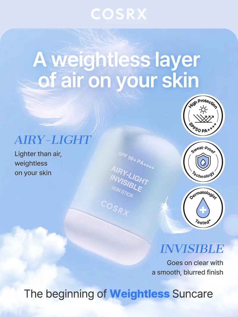 COSRX Airy-Light Invisible Sun Stick