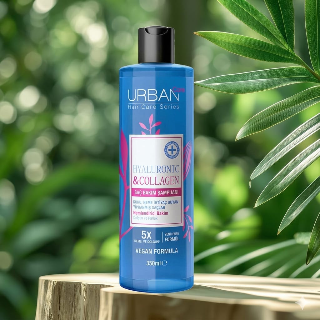 URBAN Hair Care Hyaluronic & Collagen Extra Volumizing Hair Care Shampoo
